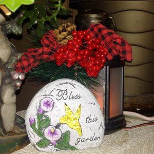 💐Restocking♦️SOLD♦️🌺Brand new home/garden decor cement stone♦️HOLD🌺